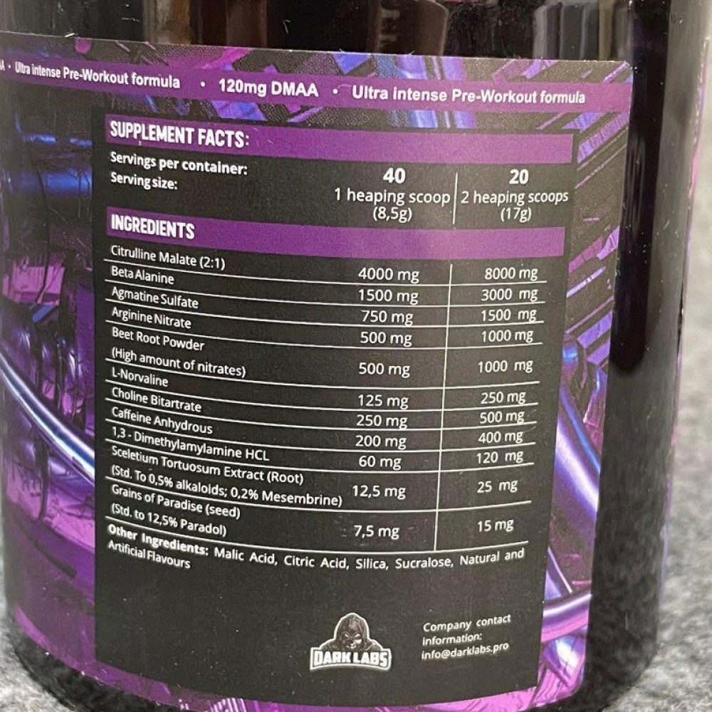 crack dark labs dmaa preworout